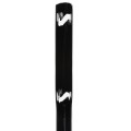 Chain Link 2" [1 7/8" OD] x 1 5/8" Black 3-Strand Vertical Barb Wire Arm - Line Post Barb Arm (Pressed Steel) (Arm)