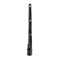 Chain Link 2" [1 7/8" OD] x 1 5/8" Black 3-Strand Vertical Barb Wire Arm - Line Post Barb Arm (Pressed Steel) (Arm)