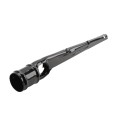 Chain Link 2" [1 7/8" OD] x 1 5/8" Black 3-Strand Vertical Barb Wire Arm - Line Post Barb Arm (Pressed Steel) (Arm)