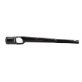 Chain Link 2" [1 7/8" OD] x 1 5/8" Black 3-Strand Vertical Barb Wire Arm - Line Post Barb Arm (Pressed Steel) (Arm)