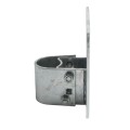 Wall Mount Chain Link Fence Gate Butt Hinge - Hot Dip Galvanized