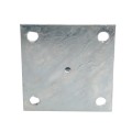 Wall Mount Chain Link Fence Gate Butt Hinge - Hot Dip Galvanized