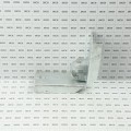 Chain Link 1 5/8" x 6" Wooden Fence to Post Corner Adapter (Galvanized Pressed Steel)