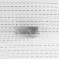 Chain Link 1 5/8" x 6" Wooden Fence to Post End Adapter (Galvanized Pressed Steel)