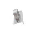 Chain Link 2 1/2" [2 3/8" OD] x 6" Wooden Fence to Post Line Adapter (Galvanized Pressed Steel)