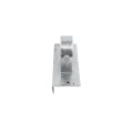Chain Link 3" [2 7/8" OD] x 8" Wooden Fence to Post Line Adapter (Galvanized Pressed Steel)
