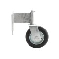 Chain Link Heavy Duty 360 Degree Duty Swivel Gate Wheel for Wood Gates (Default)