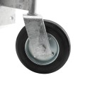 Chain Link Heavy Duty 360 Degree Duty Swivel Gate Wheel for Wood Gates (Default)
