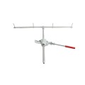 Chain Link Weave Warden Fence Panel Jack Stretcher Tool Kit (2 1/2' Long Hardened Type B Bar and 30" Fence Rake Stretcher Bar Included) - WWPJ-B-30-30 (Tools)