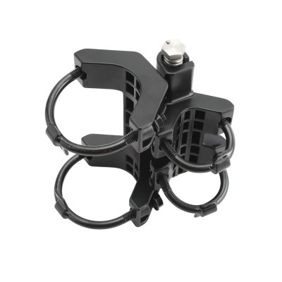 Chain Link Black Self-Closing Spring Universal Gate Hinge (1 3/8