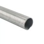 Chain Link 4' Long x 1 3/8" Round Residential Fence Pipe Tubing [0.065" Wall] (Single Piece)- (Galvanized Steel)