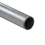 Chain Link 4' Long x 2" [1.90" OD / 1 7/8" OD] SS40 Round Heavy Wall Industrial Fence Pipe Tubing [0.160" Wall] - (Galvanized Steel)