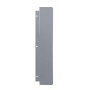 Chain Link DAC 24" Tall Gate Latch Protector for 4" Posts (Silver)