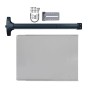 Chain Link DAC Standard Exit Bar Kit with 48" Detex Value Series Bar with Switch & Silver Plate