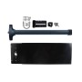 Chain Link DAC Superior Kit with 48" Detex Value Series Exit Bar with Switch & 12" Tall Black Plate