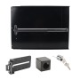 Chain Link DAC Superior Kit with 48" Detex Value Series Exit Bar with Switch & Black Plate