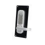 Chain Link DAC Mechanical Combination Lock for Detex Bar with Black Box (Right-Handed)