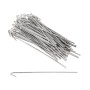  Chain Link 9 1/2" Long Fence Ties [100 Quantity] for 3" [2 7/8" OD] Posts -  Hook Fence Ties (Aluminum)
