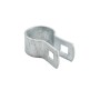 Chain Link 1 3/8" Heavy Brace Band - Rail End Band (Galvanized Steel)