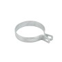 Chain Link 4" [4" OD] Beveled Brace Band [12 Gauge] - Rail End Band (Galvanized Steel)
