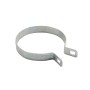 Chain Link 4 1/2" [4 1/2 OD] Beveled Brace Band [12 Gauge] - Rail End Band (Galvanized Steel)