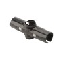 Chain Link 1 3/8" x 1 3/8" Black Line Rail Clamp - Boulevard Clamp (Galvanized Steel)