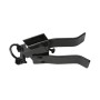 3" Strong Arm Gate Latch for Walk Gates fits 3" Post and 1 5/8" or 2" Gate Frame Black