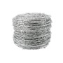 Chain Link 1320' 4-Point Barbed Wire Roll w/ 5" Coil Spacing - Class 3 Barbed Wire (Galvanized Steel) Made in USA