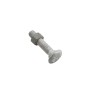 Chain Link 3/8" x 1 3/4" Carriage Bolt & Nut (Hot Dip Galvanized Steel)