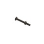 Chain Link 3/8" x 3" Carriage Bolt & Nut (HDG & Powder Coated Black)