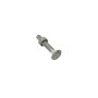 Chain Link 5/16" x 1 3/4" Carriage Bolt & Nut (Hot Dip Galvanized Steel)