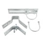 Chain Link Cantilever Gate Nesting Latch for 3 1/2" or 4 1/2" Post (Receiver/Latch)