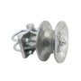 Chain Link 3" [2 7/8" OD] Round Post x 2 1/2" [2 3/8" OD] Heavy Duty Round Gate Frame Cantilever Roller for Sliding Gates (Malleable Steel)