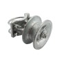 Chain Link 4" Round Post x 2 1/2" [2 3/8" OD] Heavy Duty Round Gate Frame Cantilever Roller for Sliding Gates (Malleable Steel)
