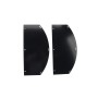 Chain Link DAC Panic Hardware Half Moon Protector (Black)