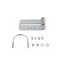 Chain Link Fence Gate DAC Receiver Bracket For Panic Exit (Silver)