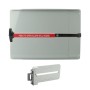 Chain Link Fence Gate DAC 48" Detex Standard Exit Bar Kit with Adjustable Mounting Plate (Anodized Aluminum)