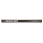 Chain Link DAC 36" Detex Electromechanical Exit Bar Only (Push To Open) (Anodized Aluminum)