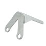 Chain Link Fence DAC 2" Round x 4" Cantilever  Roller Gate Stop 