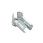 Chain Link 1 3/8" x 1 3/8" End Rail Clamp - Rail Band, T Clamp (Galvanized Steel)