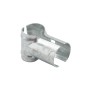 Chain Link 1 5/8" x 1 5/8" End Rail Clamp - Rail Band, T Clamp (Galvanized Steel)