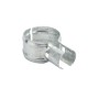Chain Link 3 1/2" x 1 5/8" End Rail Clamp - Rail Band, T Clamp (Galvanized Steel)