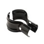 Chain Link 3" [2 7/8" OD] x 1 5/8" Black End Rail Clamp - Rail Band, T Clamp (Galvanized Steel)