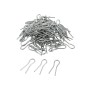 EZ Twist Chain Link Preformed Galvanized Steel Tension Wire EZ Tie  - 100 Pack  (9 Gauge) 