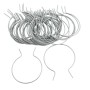 EZ Twist 4 1/2" OD  9 Gauge Preformed Steel Fence Ties [50 Pack] - (Galvanized)