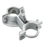 Chain Link Fence Latch Frost Free Gate Latch Assembly for 2" (1 7/8" OD) (Malleable Steel Hot Dip Galvanized)