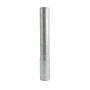 12" Chain Link Fence Post Extender - 12" x 2 1/2" (2 3/8" OD) (Galvanized Steel)