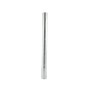 24" Chain Link Fence Post Extender - 24" x 2 1/2" (2 3/8" OD) (Galvanized Steel)