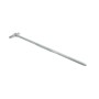 Chain Link Fence 30" Hardened Steel Rod with Type A Hook Puller