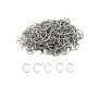 12 Gauge Galvanized Steel 1.2 oz Chain Link Fence Hog Rings (2 LBS )